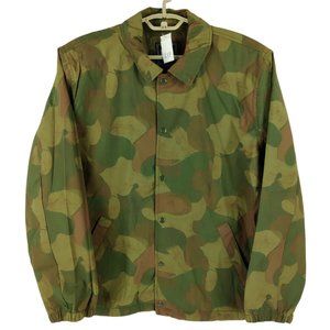 NWT Camo-Print DWR/Water Resistant Coach's Jacket, GAP, Men’s Large